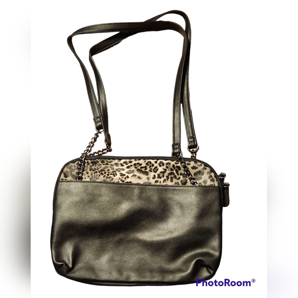 Avon Leopard Print Trim Shoulder Bag, NEW - Picture 2 of 6
